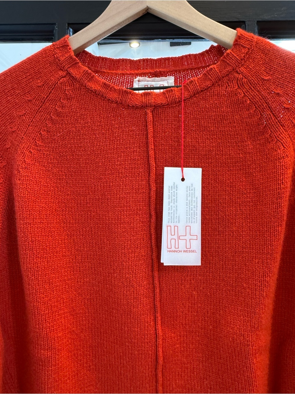 Hannoh Wessel Kiara sweater in Maple Red